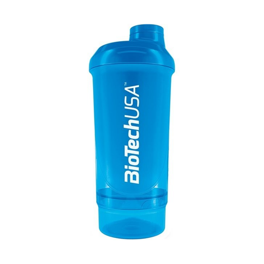 BIOTECHUSA WAVE+ SHAKER BLUE - 500 ML (+ 150 ML)