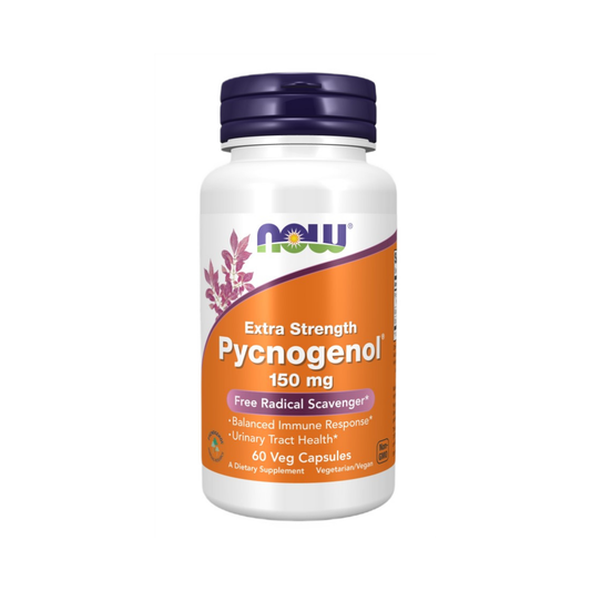 NOW FOODS PYCNOGENOL 150MG EXTRA STRENGHT - 60 VCAPS