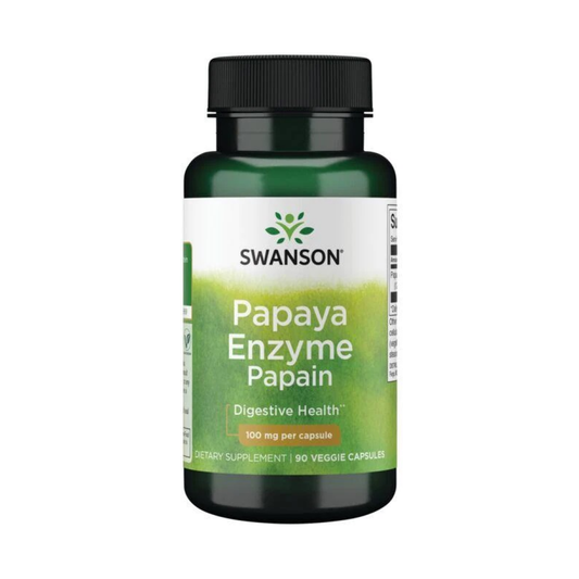 SWANSON PAPAYA ENZYME PAPAIN 100MG - 90 VCAPS