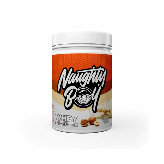 NAUGHTY BOY ADVANCED WHEY WHITE CHOCOLATE HAZELNUT - 900 GRAMS