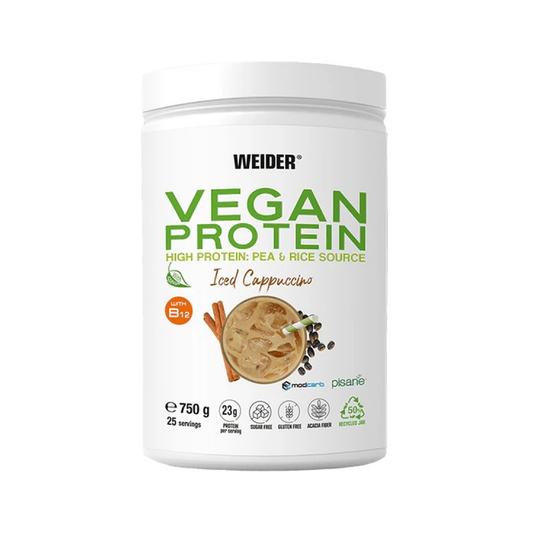 WEIDER VEGAN PROTEIN ICED CAPPUCCINO - 750 GRAMS