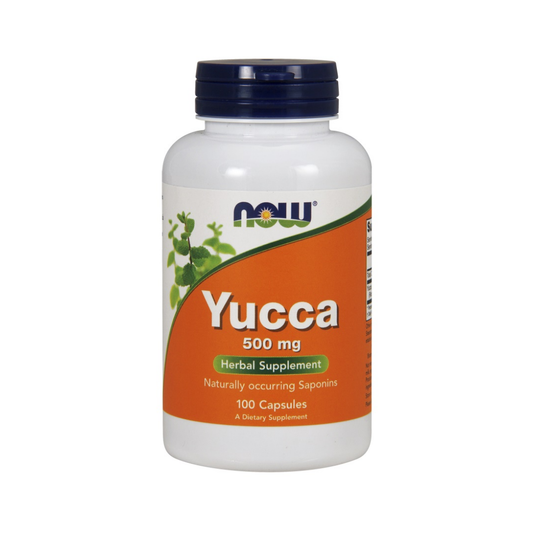 NOW FOODS YUCCA 500MG - 100 CAPSULES