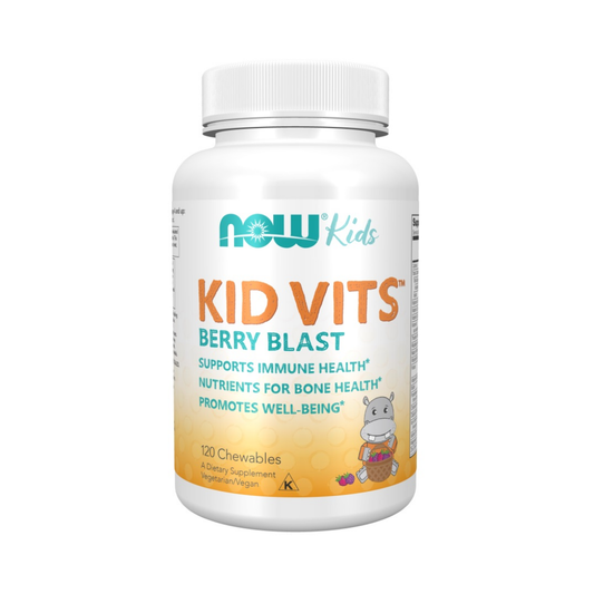 NOW FOODS KID VITS BERRY BLAST - 120 CHEWABLES