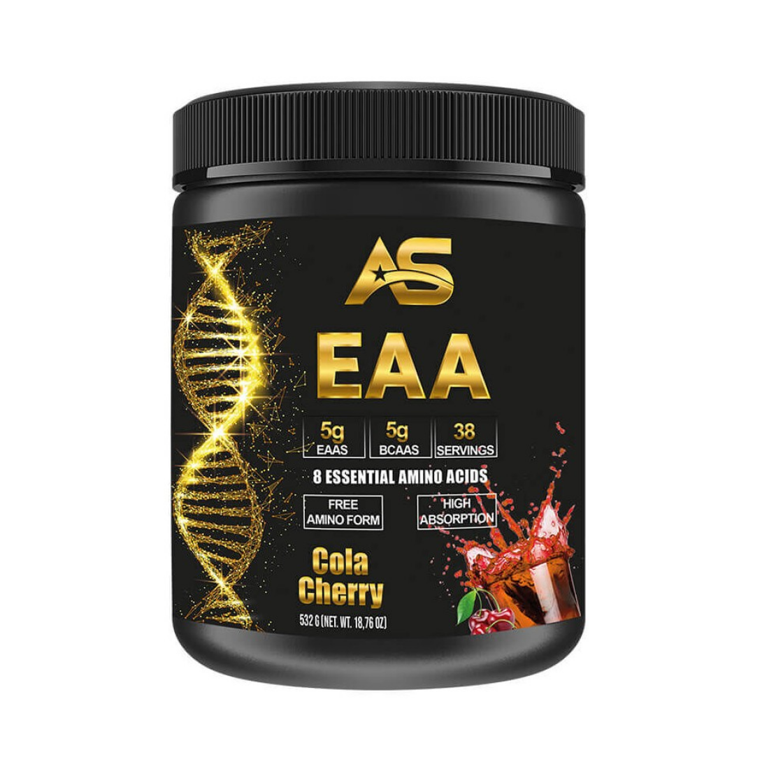 AMERICAN SUPPS EAA COLA CHERRY - 532 GRAMS