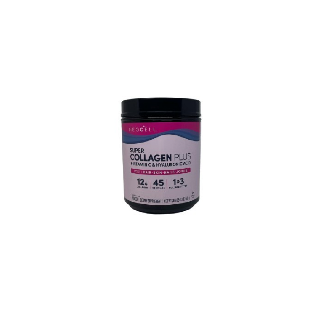NEOCELL SUPER COLLAGEN PLUS WITH VITAMIN C & HYALURONIC ACID - 585 GRAMS