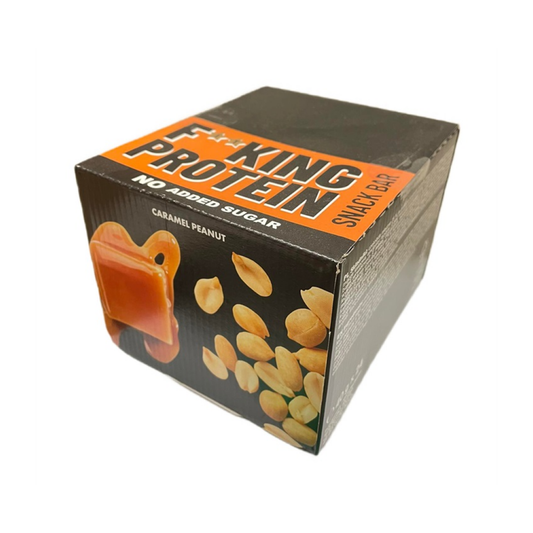 ALLNUTRITION FITKING PROTEIN SNACK BAR CARAMEL PEANUT - 24 X 40G