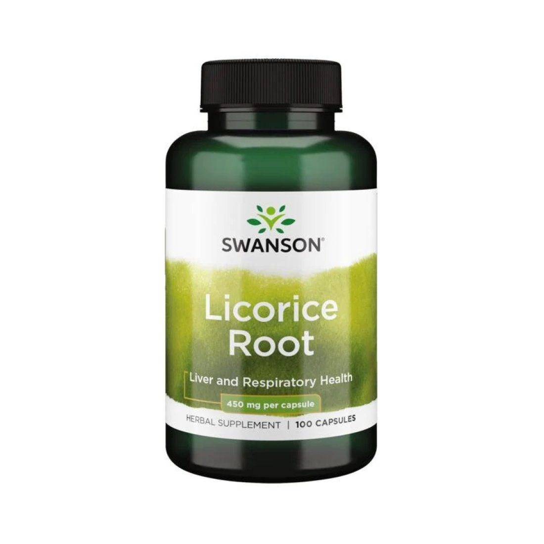 SWANSON LICORICE ROOT 450MG - 100 CAPS