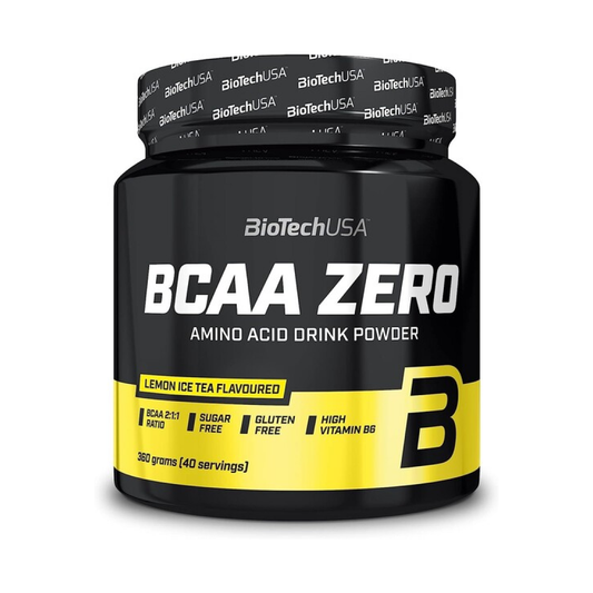 BIOTECHUSA BCAA ZERO LEMON ICE TEA - 360 GRAMS