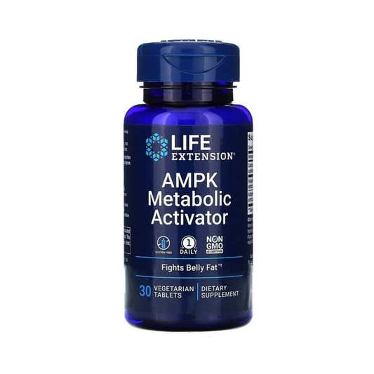 LIFE EXTENSION AMPK METABOLIC ACTIVATOR - 30 VEGETARIAN TABS