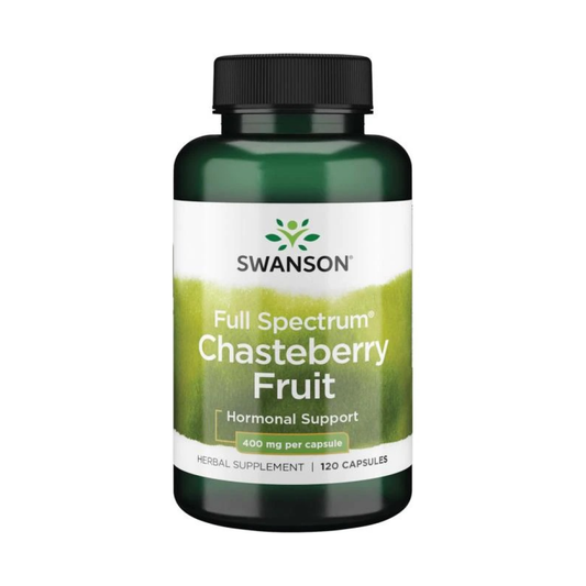 SWANSON FULL SPECTRUM CHASTEBERRY FRUIT 400MG - 120 CAPS