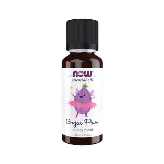 NOW FOODS ESSENTIAL OIL SUGAR PLUM - 30 ML