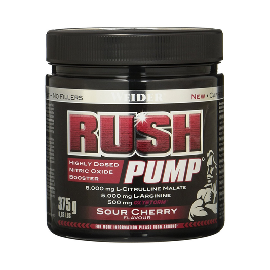 WEIDER RUSH PUMP SOUR CHERRY - 375 GRAMS
