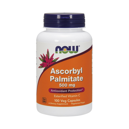 NOW FOODS ASCORBYL PALMITATE 500MG - 100 VCAPS