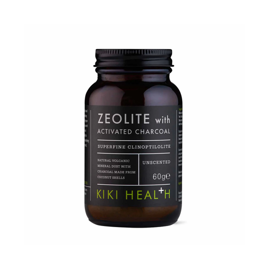 KIKI HEALTH ZEOLITE WITH ACTIVATED CHARCOAL POWDER - 60 GRAMS