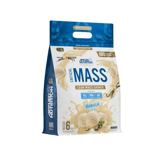 APPLIED NUTRITION CRITICAL MASS - PROFESSIONAL VANILLA - 6000 GRAMS