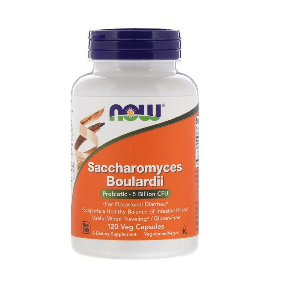 NOW FOODS SACCHAROMYCES BOULARDII - 120 VCAPS