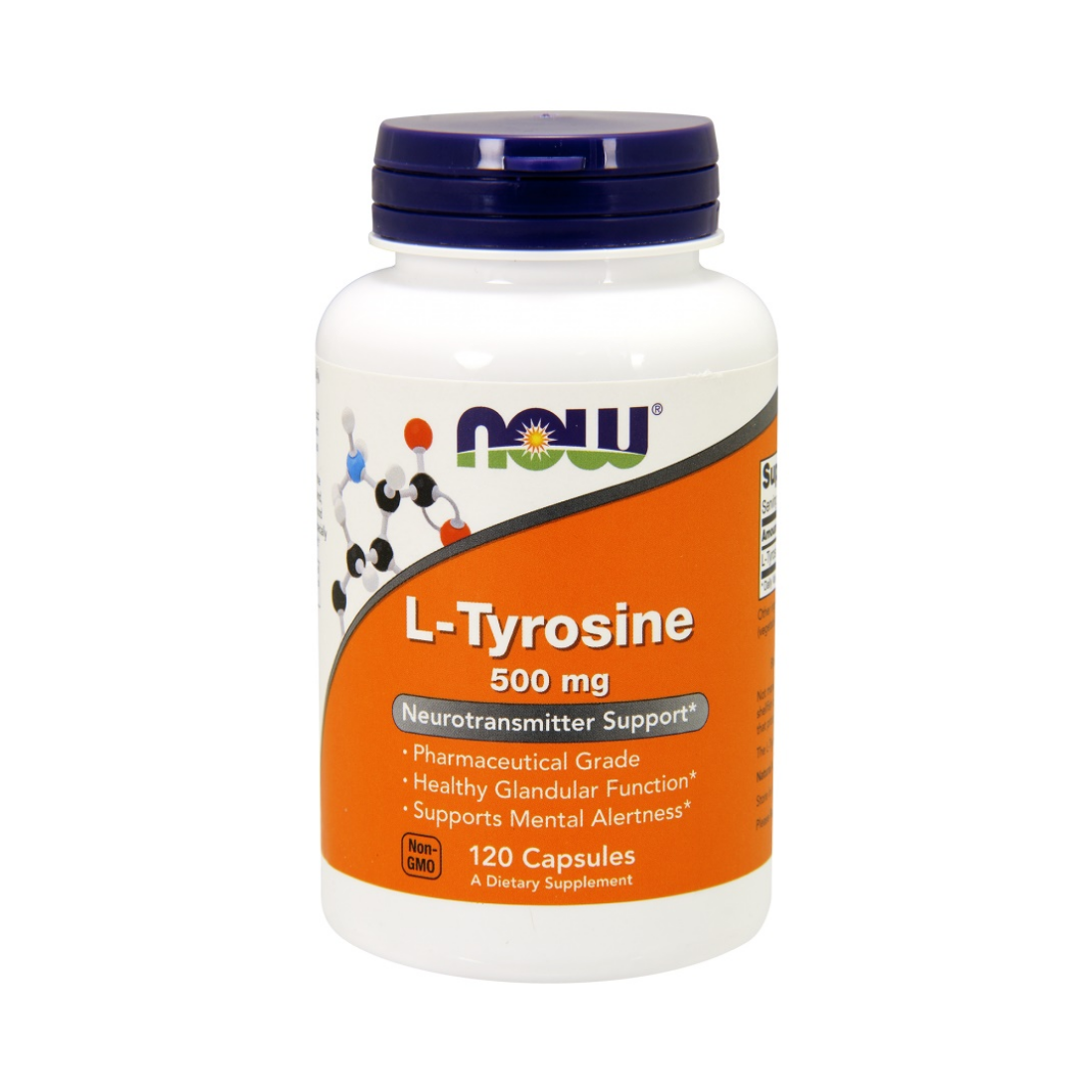 NOW FOODS L-TYROSINE 500MG - 120 CAPS