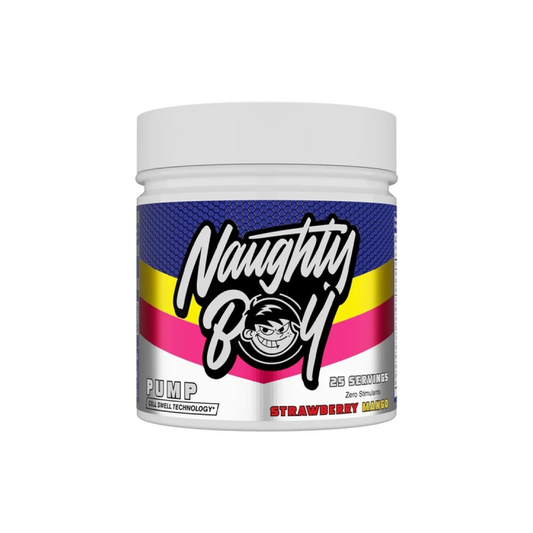 NAUGHTY BOY PUMP STRAWBERRY MANGO - 400 GRAMS