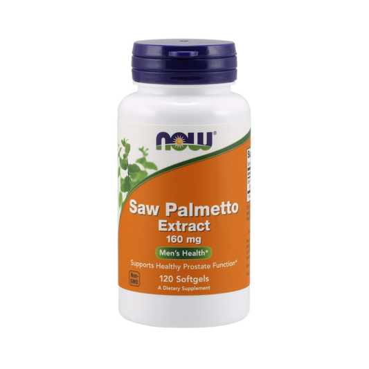 NOW FOODS SAW PALMETTO EXTRACT 160MG - 120 SOFTGELS