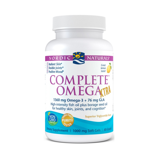 NORDIC NATURALS COMPLETE OMEGA XTRA 1360MG - 60 SOFTGELS