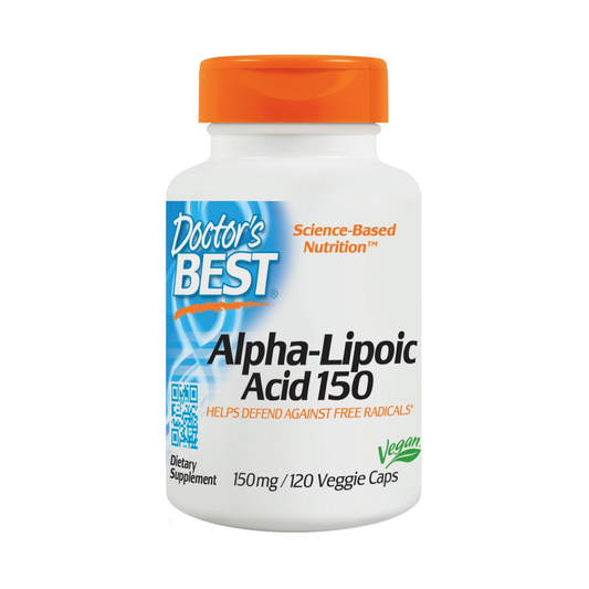 DOCTOR'S BEST ALPHA-LIPOIC ACID 150MG - 120 VCAPS