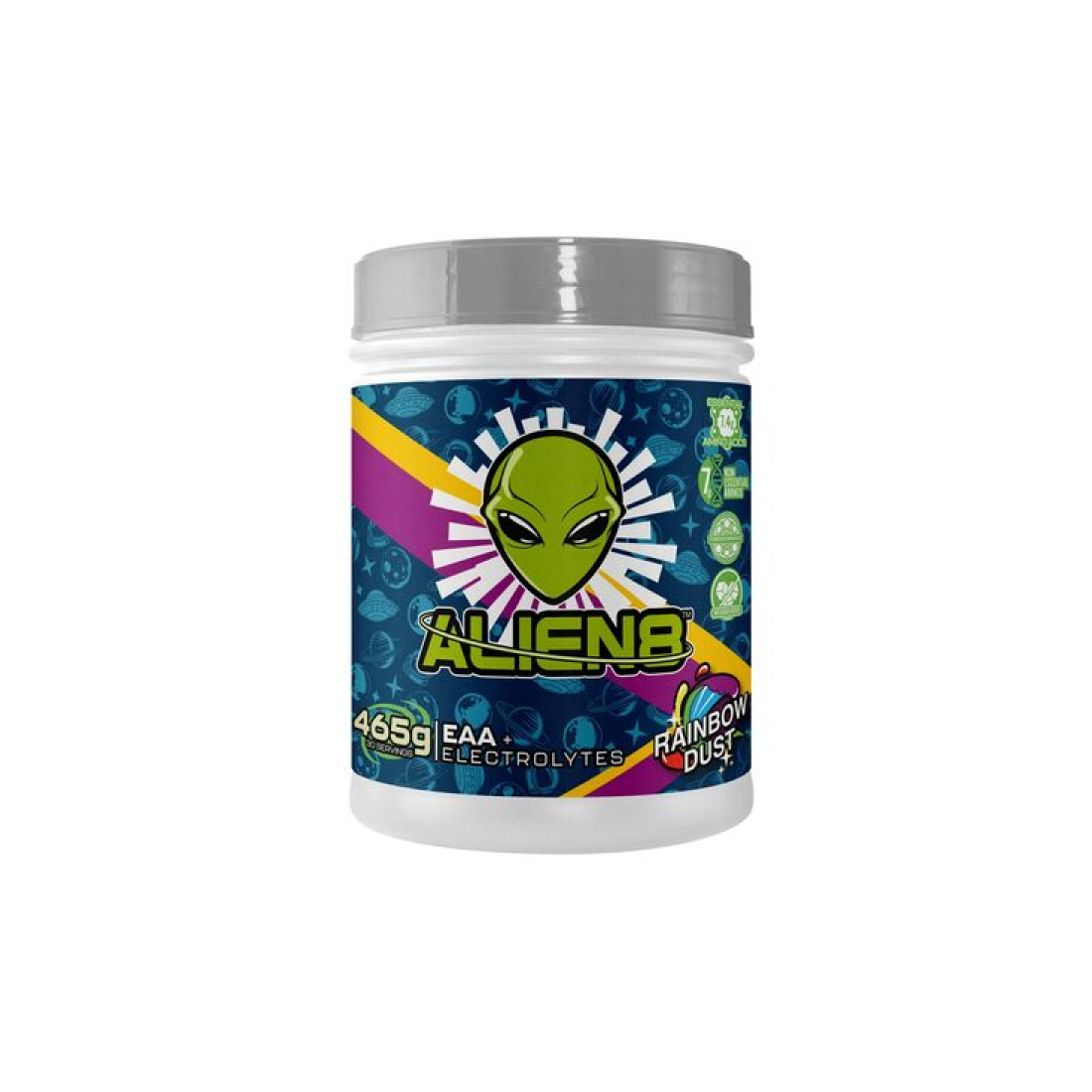 ALIEN8 EAA + ELECTROLYTES RAINBOW DUST - 465 GRAMS