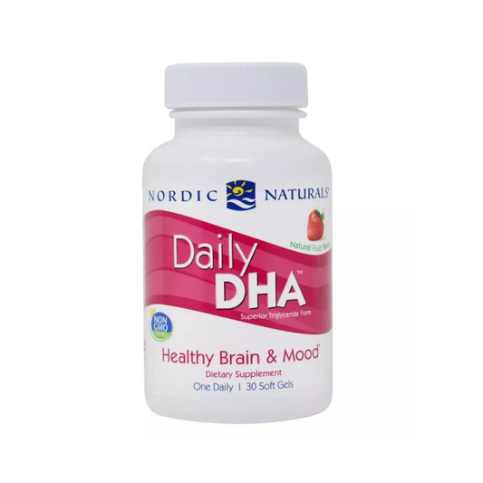 NORDIC NATURALS DAILY DHA STRAWBERRY - 30 SOFTGELS
