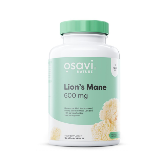 OSAVI LION'S MANE 600MG - 120 VEGAN CAPS