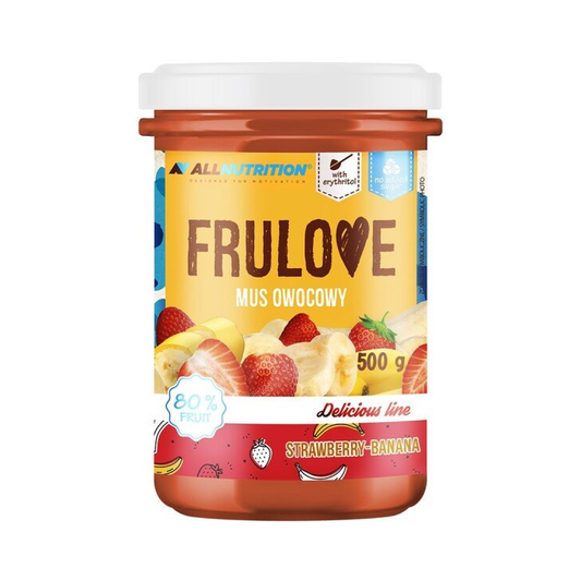 ALLNUTRITION FRULOVE MOUSSE STRAWBERRY-BANANA - 500 GRAMS