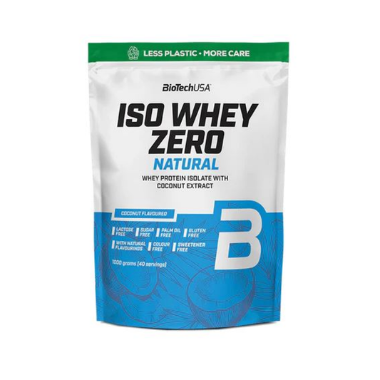 BIOTECHUSA ISO WHEY ZERO NATURAL COCONUT - 1000 GRAMS