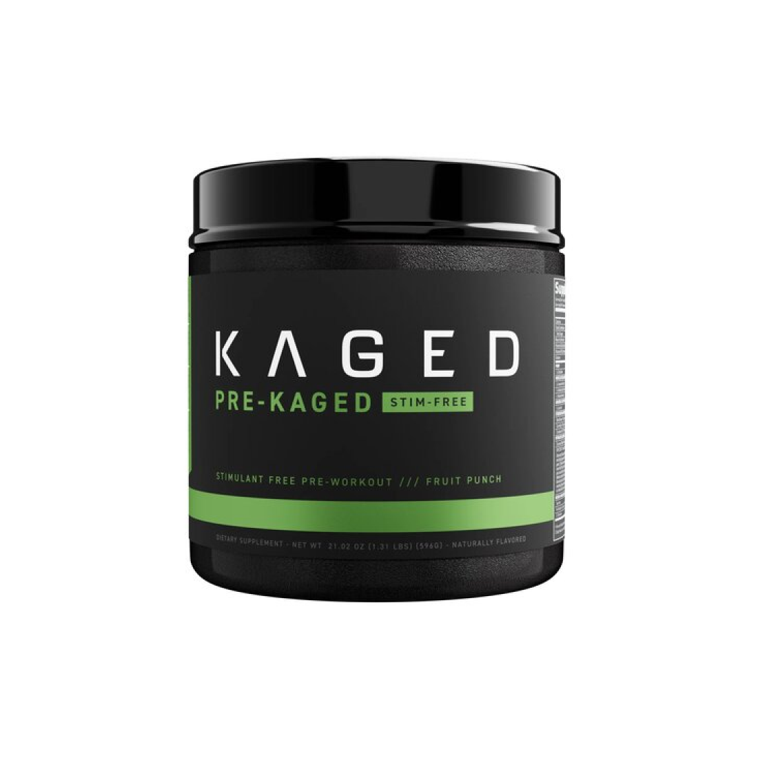 KAGED MUSCLE PRE-KAGED STIM-FREE FRUIT PUNCH - 596 GRAMS