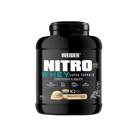 WEIDER NITRO WHEY SUPER FORMULA VANILLA ICE CREAM - 908 GRAMS