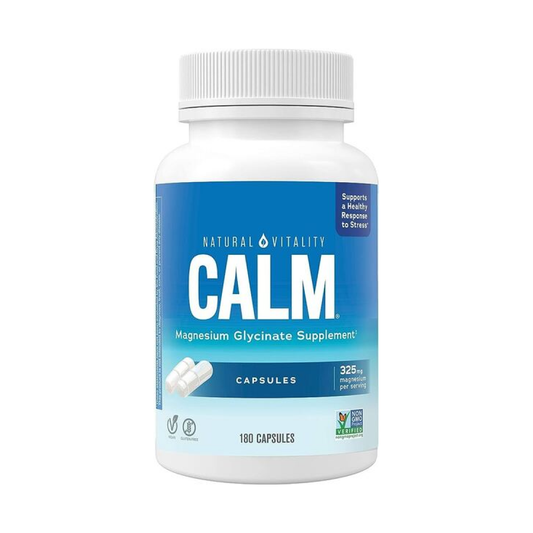 NATURAL VITALITY CALM MAGNESIUM GLYCINATE - 180 CAPS