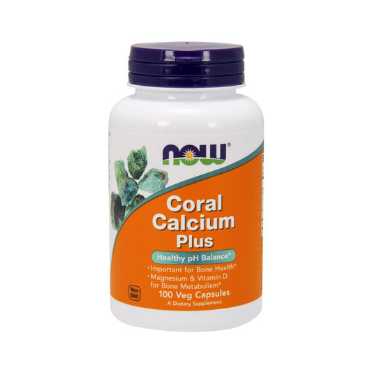 NOW FOODS CORAL CALCIUM PLUS - 100 VCAPS