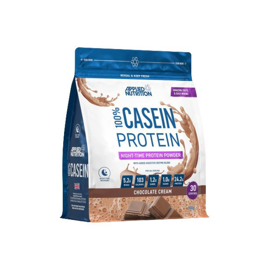 APPLIED NUTRITION 100% CASEIN PROTEIN CHOCOLATE CREAM - 900 GRAMS
