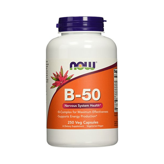 NOW FOODS VITAMIN B-50 - 250 VCAPS