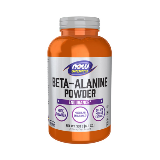 NOW FOODS BETA-ALANINE POWDER - 500 GRAMS