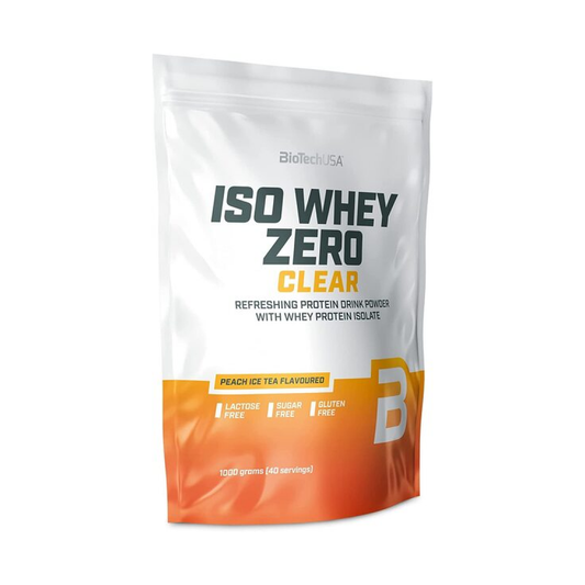 BIOTECHUSA ISO WHEY ZERO CLEAR PEACH ICE TEA - 1000 GRAMS