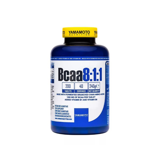 YAMAMOTO NUTRITION BCAA 8:1:1 - 200 TABLETS