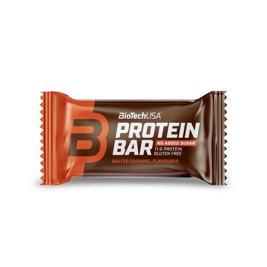 BIOTECHUSA PROTEIN BAR SALTED CARAMEL - 20 X 35G