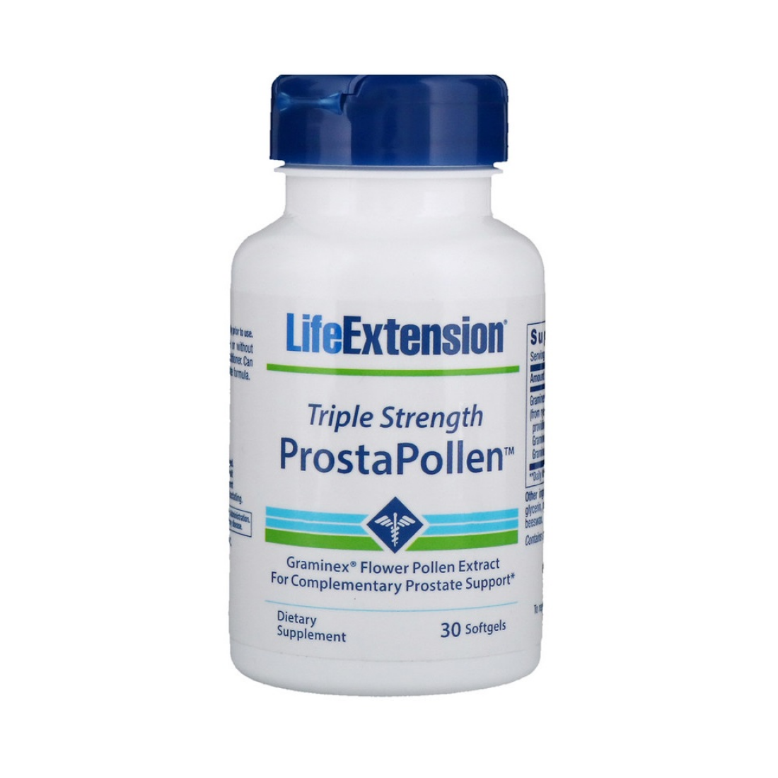 LIFE EXTENSION PROSTAPOLLEN TRIPLE STRENGTH - 30 SOFTGELS