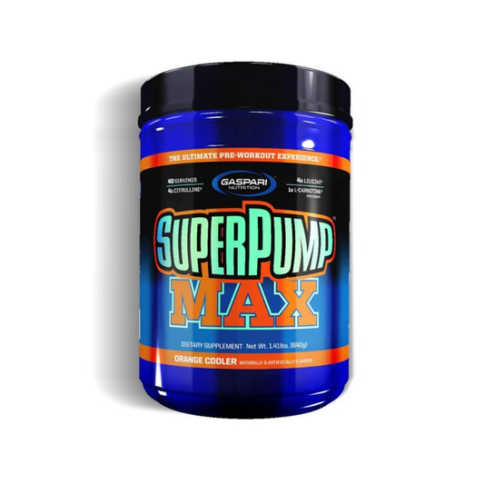 GASPARI NUTRITION SUPERPUMP MAX ORANGE COOLER - 640 GRAMS