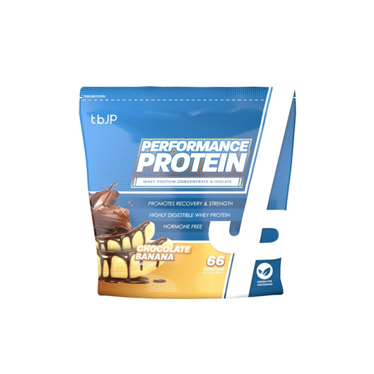 TRAINED BY JP PERFORMANCE PROTEIN CHOCOLATE BANANA - 2000 GRAMS