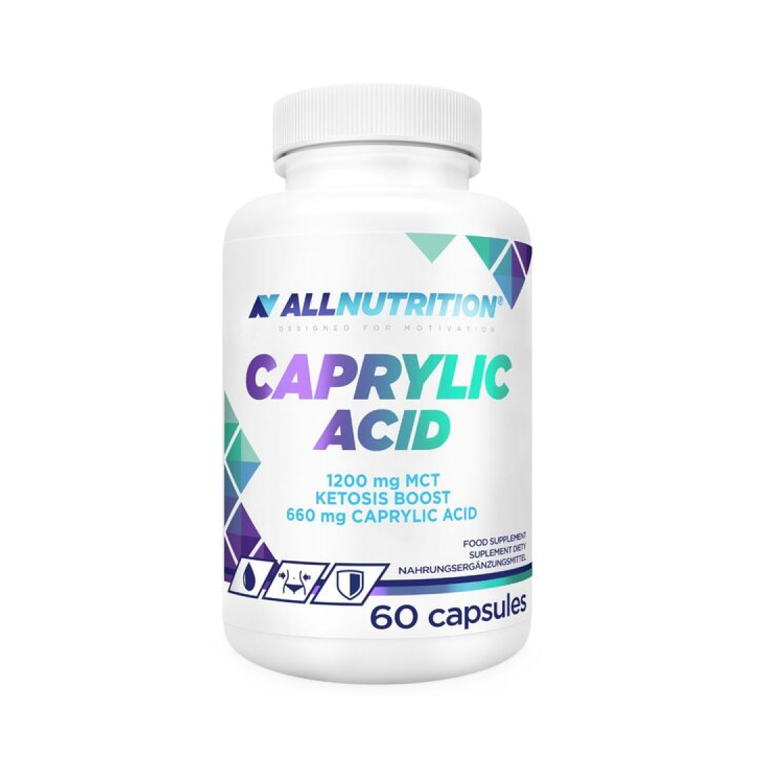 ALLNUTRITION CAPRYLIC ACID - 60 CAPS