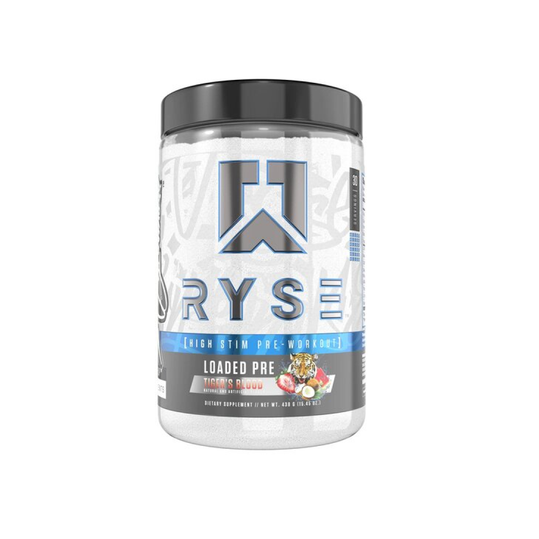RYSE LOADED PRE TIGER'S BLOOD - 438 GRAMS