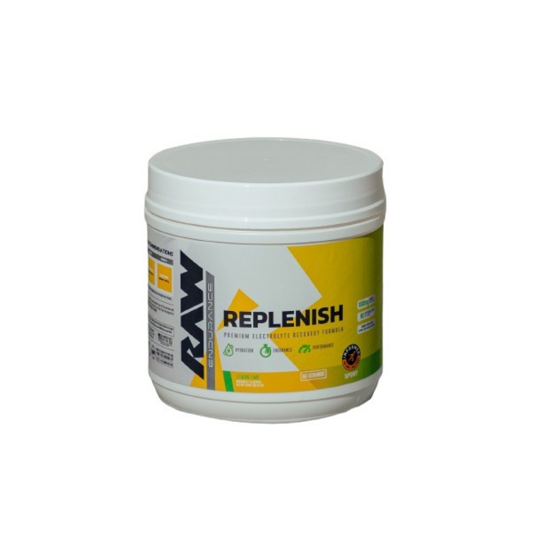 RAW NUTRITION REPLENISH TUB LEMON LIME (EAN 400049649) - 810 GRAMS