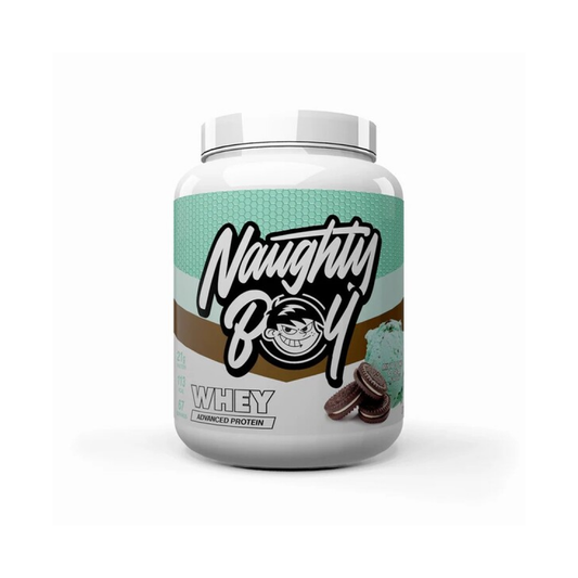 NAUGHTY BOY ADVANCED WHEY MINT COOKIES & CREAM - 2010 GRAMS