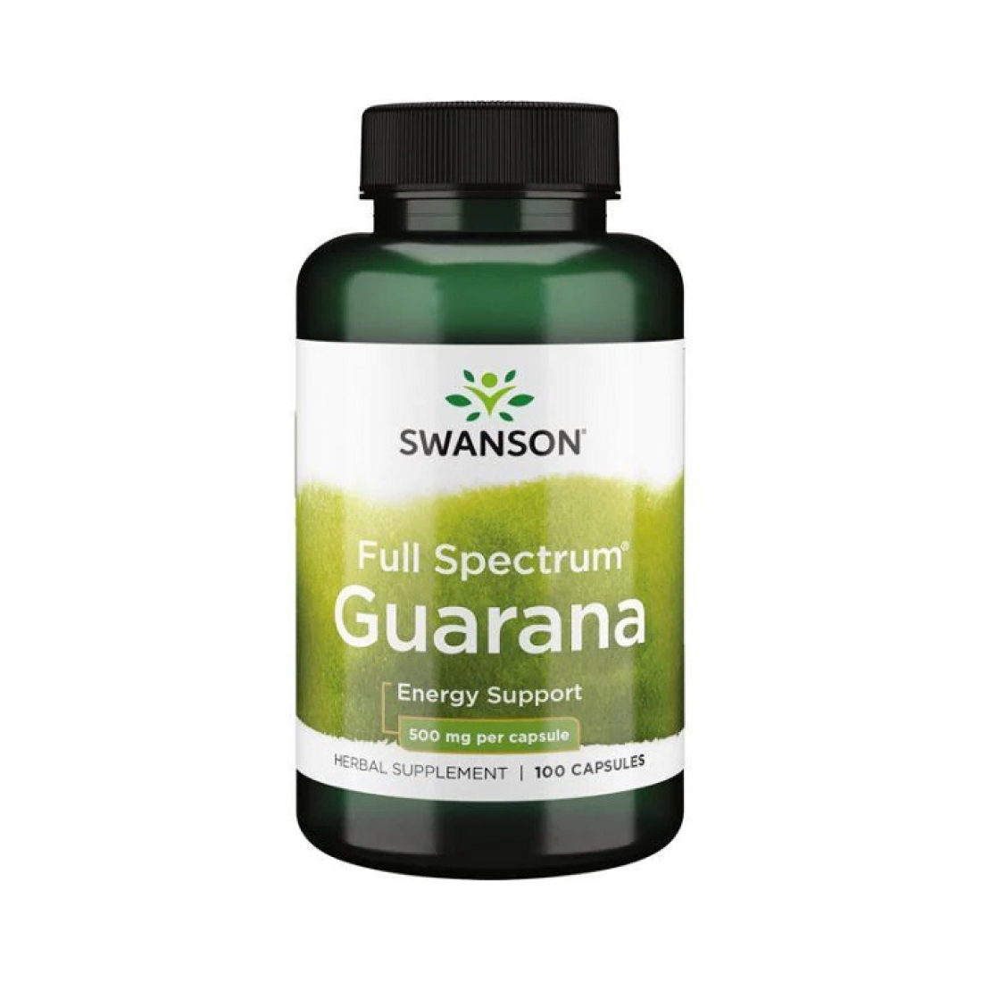 SWANSON FULL SPECTRUM GUARANA 500MG - 100 CAPS