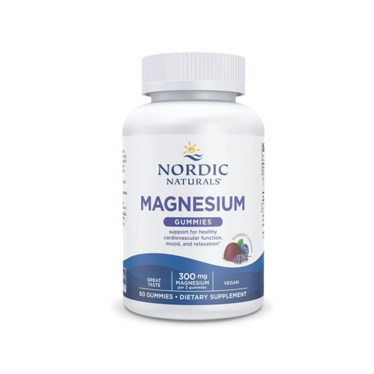NORDIC NATURALS MAGNESIUM GUMMIES BLUEBERRY LAVENDER - 60 GUMMIES