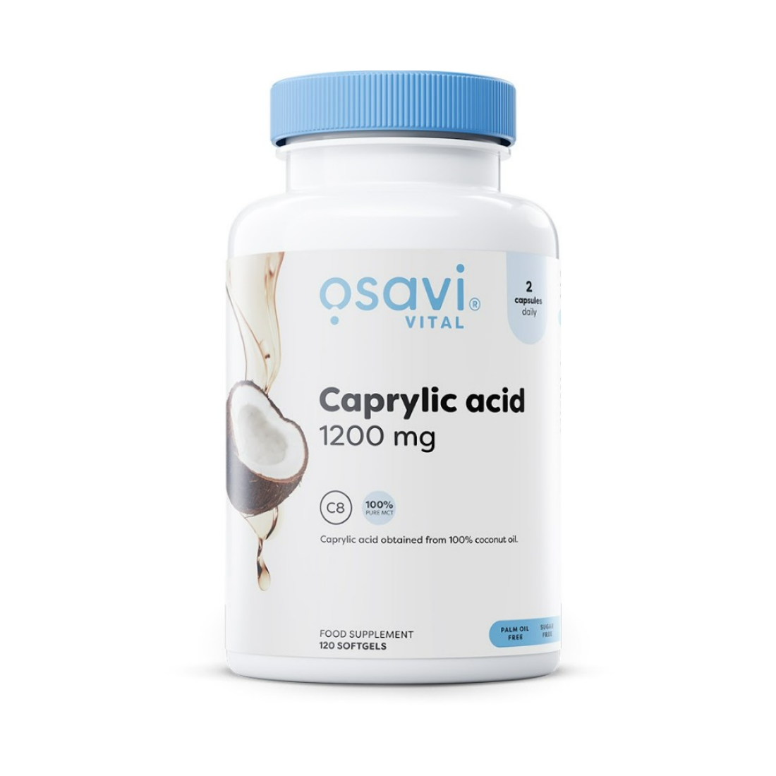 OSAVI CAPRYLIC ACID 1200MG - 120 SOFTGELS